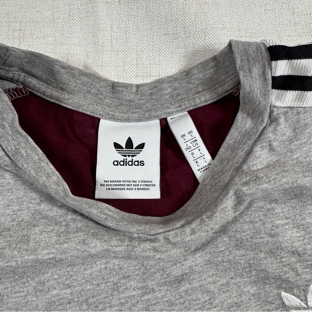Adidas Originals Trefoil Logo Allover Print T Shirt - Picture 5 of 6
